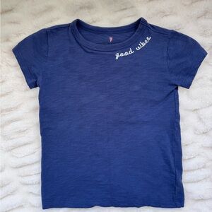 Crewcuts Blue Short Sleeve Tee Classic Style
